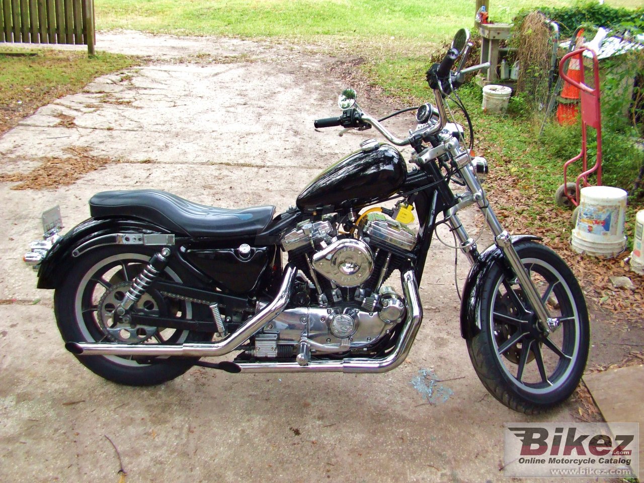 Big  xlh sportster 1200 picture and wallpaper from Bikez.com